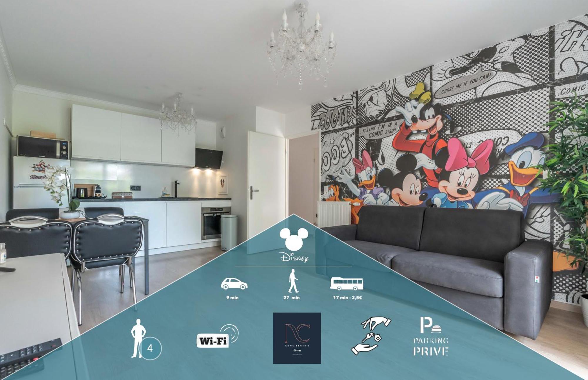 Disneyland-Paris 4Pers,Wifi, Parking Шеси Экстерьер фото